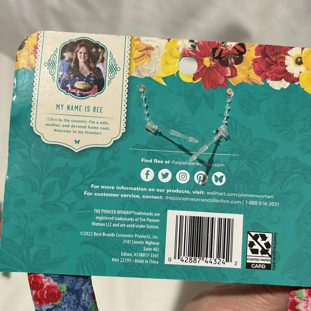 Pioneer woman floral headbands blue rose teal floral NWT perfect new condition